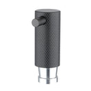 Diamora Luxury Knurled Robe Hook Gunmetal Grey Stainless Steel 304 - NZHomeware