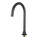 Diamora Progressive Hob Kitchen Sink Mixer Set Gooseneck Basin Mixer Tap Gunmetal Grey - NZHomeware