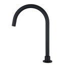 Diamora Progressive Hob Kitchen Sink Mixer Set Gooseneck Basin Mixer Tap Matte Black - NZHomeware