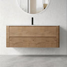 BROOKLYN 1200MM Wall Hung Curved Edge Plywood Vanity-Light Oak - NZHomeware