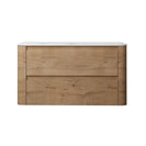 BROOKLYN 900MM Wall Hung Curved Edge Plywood Vanity-Light Oak - NZHomeware