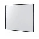 900x750x20mm Black Aluminum Framed Rectangle Bathroom Wall Mirror - NZHomeware