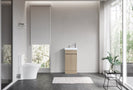 DNF 400X220X780MM Plywood Floor Standing Vanity - Light Oak With Ceramic Top - NZHomeware