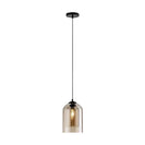 Double Glazed Amber Glass Pendant - NZHomeware