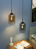 Double Glazed Amber Glass Pendant - NZHomeware