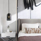 Double Glazed Smoky Glass Pendant - NZHomeware