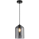 Double Glazed Smoky Glass Pendant - NZHomeware