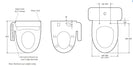 Englefield Electronic Bidet Seat - NZHomeware