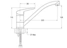 Englefield Sorrento Kitchen Mixer - NZHomeware