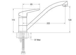 Englefield Sorrento Kitchen Mixer - NZHomeware