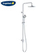 Englefield Studio II Dual Rain Shower Polished Chrome - NZHomeware