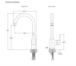 Englefield Studio Kitchen Mixer - NZHomeware