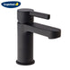 Englefield Studio Pin Basin Mixer Matte Black - NZHomeware