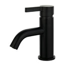 Englefield Studio Pin Gooseneck Basin Mixer Matte Black - NZHomeware