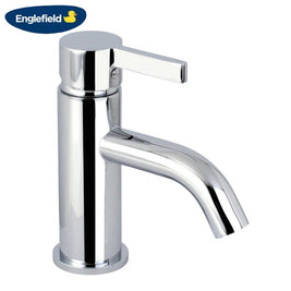 Englefield Studio Pin Gooseneck Basin Mixer Polished chrome - NZHomeware