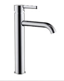 Englefield Studio Pin Gooseneck Basin Tall Mixer Polished chrome - NZHomeware