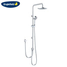 Englefield Studio Polished Chrome Dual Rain Shower - NZHomeware