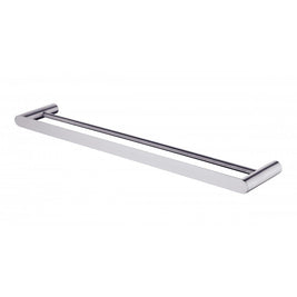 Esperia Brushed Nickel Double Towel Rail 600mm Stainless Steel 304 Wall Mounted - NZHomeware