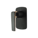 Esperia Matt Black & Rose Gold Shower/Bath Wall Mixer Solid Brass Wall Mounted - NZHomeware