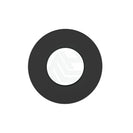 Euro 65mm Matt Black Solid Brass Wall Mixer for Bathtub and Basin - NZHomeware