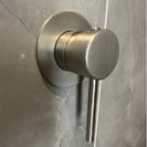 Euro 65mm Polished Chrome Solid Brass Wall Mixer for Bathtub and Basin - NZHomeware
