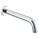 Euro 65mm Round Chrome Bathtub/Basin Mixer with Bath Spout Wall Mounted - NZHomeware