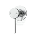 Euro 65mm Round Chrome Bathtub/Basin Mixer with Bath Spout Wall Mounted - NZHomeware