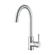 Euro Classic Round Chrome Standard 360 degree Swivel Kitchen Sink Mixer Tap - NZHomeware