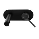 Euro Matt Black Round Bathtub/Basin Wall Mixer With Spout Color Up Extend - NZHomeware