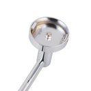 Euro Pin Lever Round Chrome Single Towel Rack Rail 800mm - NZHomeware
