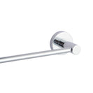 Euro Pin Lever Round Chrome Single Towel Rack Rail 800mm - NZHomeware