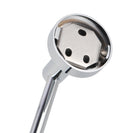 Euro Pin Lever Round Chrome Single Towel Rack Rail 800mm - NZHomeware