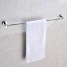 Euro Pin Lever Round Chrome Single Towel Rack Rail 800mm - NZHomeware