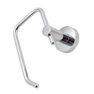 Euro Pin Lever Round Chrome Toilet Paper Roll Holder - NZHomeware
