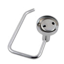 Euro Pin Lever Round Chrome Toilet Paper Roll Holder - NZHomeware