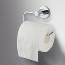 Euro Pin Lever Round Chrome Toilet Paper Roll Holder - NZHomeware