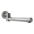 Euro Round Brushed Nickel Bathtub/Basin Swivel Wall Spouts Tapware Bathtub Faucet - NZHomeware