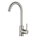 Euro Round Brushed Nickel Kitchen Sink Mixer Tap 360° Swivel - NZHomeware