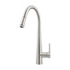 Euro Round Brushed Nickel Pull Out/Down Kitchen/Laundry Sink Mixer Taps Swivel Kitchen Tapware - NZHomeware