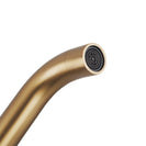 Euro Round Brushed Yellow Gold Bathtub/Basin Mixer Wall Mounted - NZHomeware
