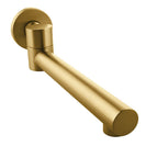 Euro Round Brushed Yellow Gold Bathtub/Basin Swivel Wall Spouts Tapware Bathtub Faucet - NZHomeware