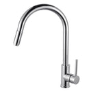 Euro Round Chrome 360° Swivel Pull Out Kitchen Sink Mixer Tap DR Brass - NZHomeware