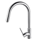 Euro Round Chrome 360° Swivel Pull Out Kitchen Sink Mixer Tap DR Brass - NZHomeware