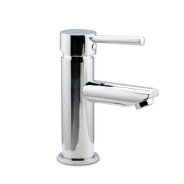 Euro Round Chrome Basin Mixer Tap | Bathroom Vanity Tap NZ - NZHomeware