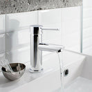 Euro Round Chrome Basin Mixer Tap | Bathroom Vanity Tap NZ - NZHomeware