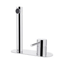 Euro Round Chrome Bathtub/Basin Wall Mixer With Spout Color Up Extend - NZHomeware