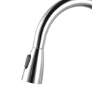 Euro Round Chrome Pull Out/Down Shower Kitchen/Laundry Sink Mixer Taps Swivel Kitchen Tapware - NZHomeware