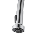 Euro Round Chrome Pull Out/Down Spray Kitchen/Laundry Sink Mixer Taps Swivel Kitchen Tapware - NZHomeware