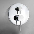 Euro Round Chrome Shower/Bath Mixers Diverter - NZHomeware