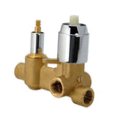 Euro Round Chrome Shower/Bath Mixers Diverter - NZHomeware